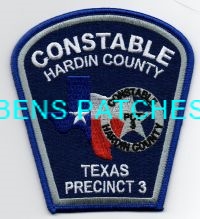 TEXAS,A,HARDIN COUNTY CONSTABLE PRECINCT 3 1